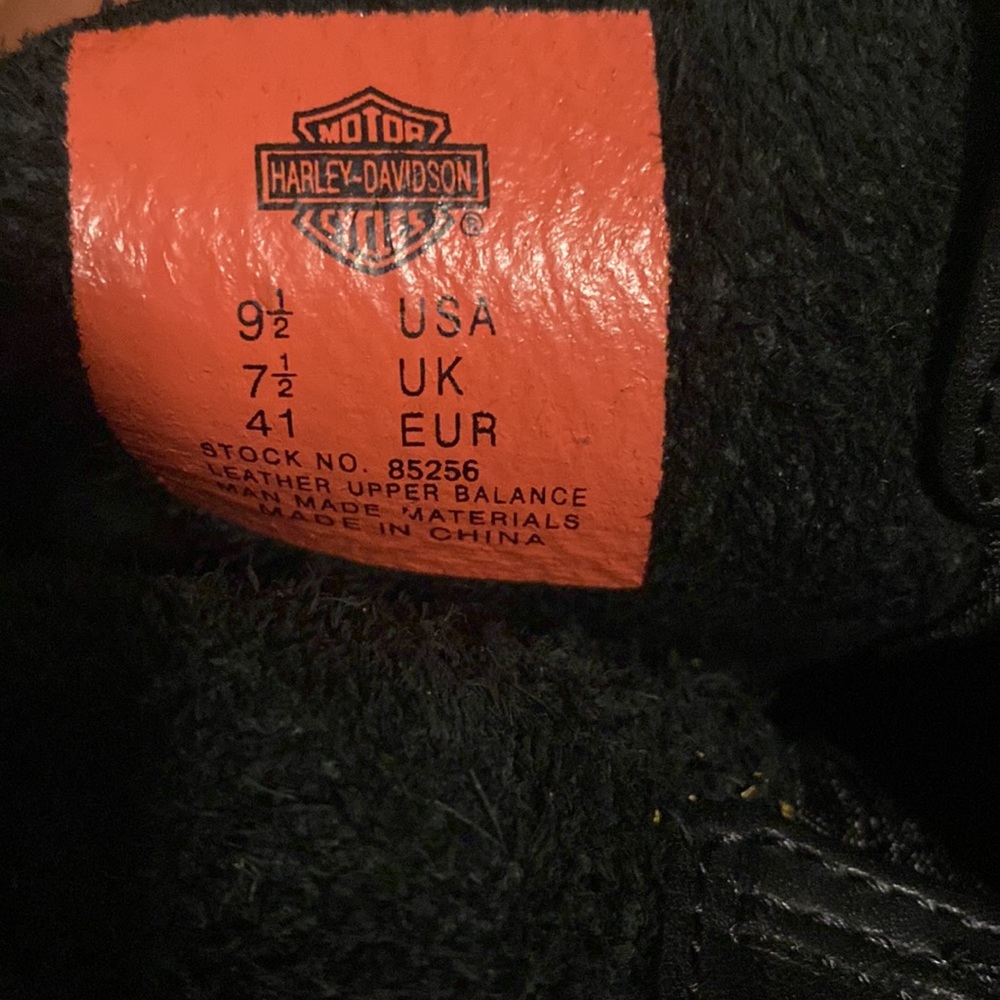 Harley Davidson Riding Boots - Picture 10 of 11